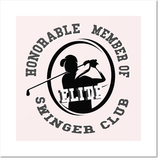 Elite  Swinger Club Wall Art by Debrawib